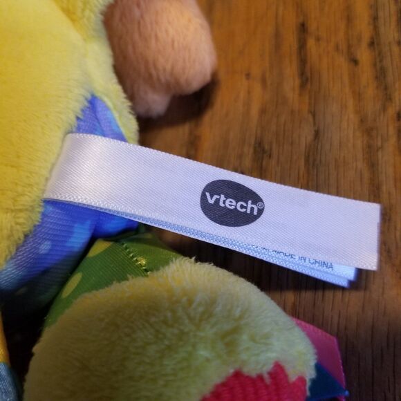 vtech crinkle and roar lion plush learning interactive toy TESTED WORKING - Picture 7 of 10